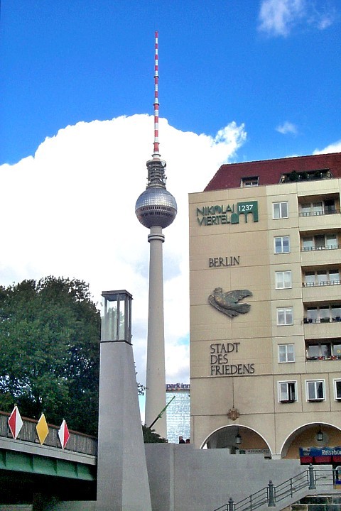 Nikolaiviertel - Berlin - Stadt des Friedens.