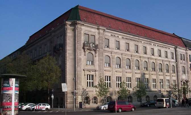 Akademie der Wissenschaften - am Gendarmenmarkt.