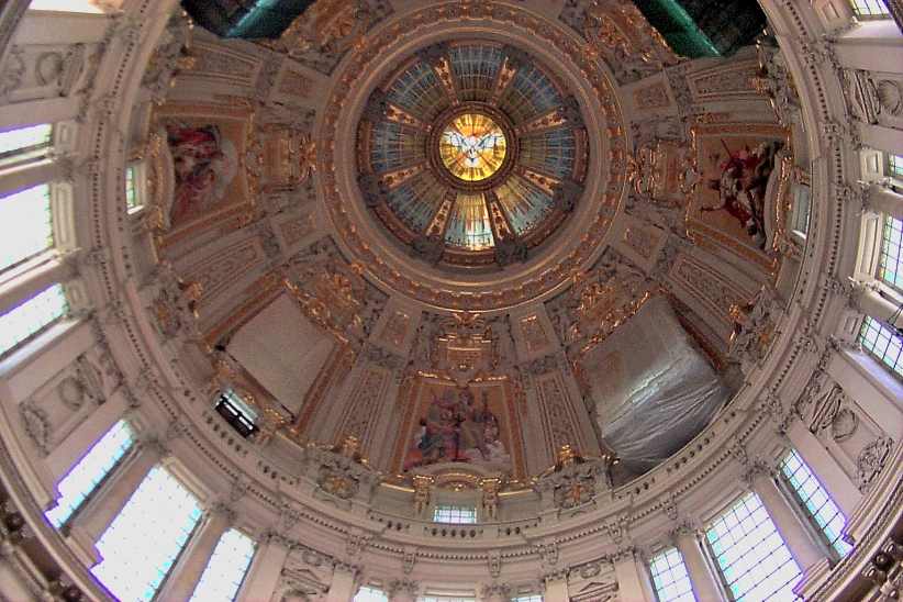 Die Kuppel im Berliner Dom.