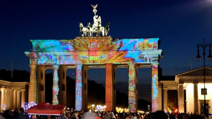 Festival of Lights am Brandenburger Tor - 2018