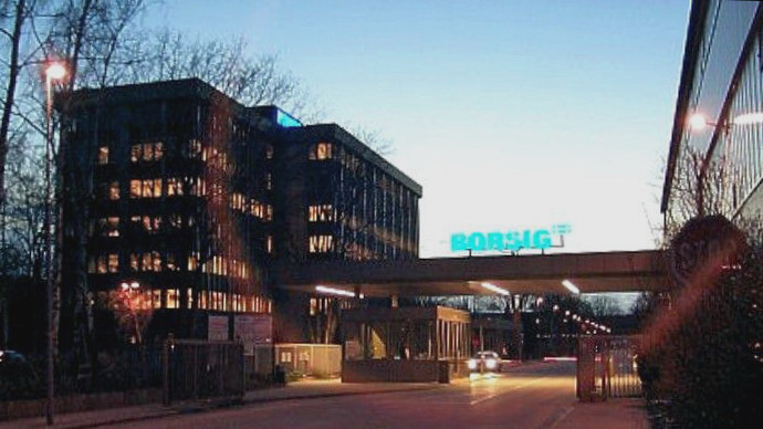 Das Neue Verwaltungsgebäude der Borsig GmbH in Tegel, Egellsstr. 21