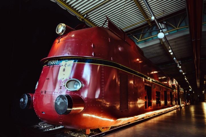 Weltrekord Borsig-Lokomotive, Baureihe 05, im DB Museum Nürnberg.