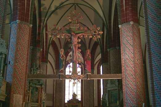 Im Kirchenschiff der St. Gotthardtkirche Brandenburg