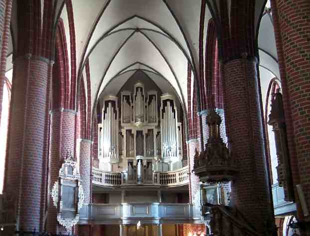 Die Orgel der St. Gotthardtkirche in Brandenburg