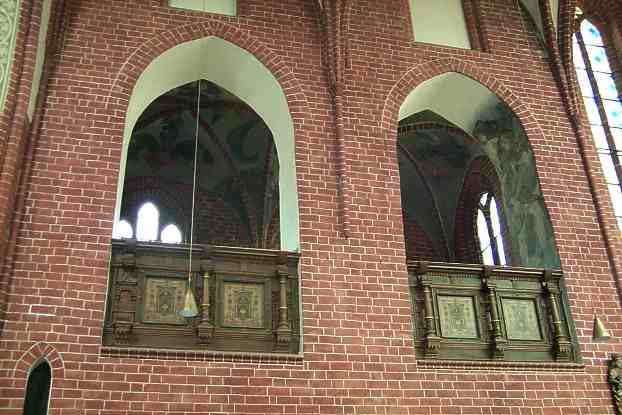 Seitenempore in der Maria Magdalenen Kirche Eberswalde
