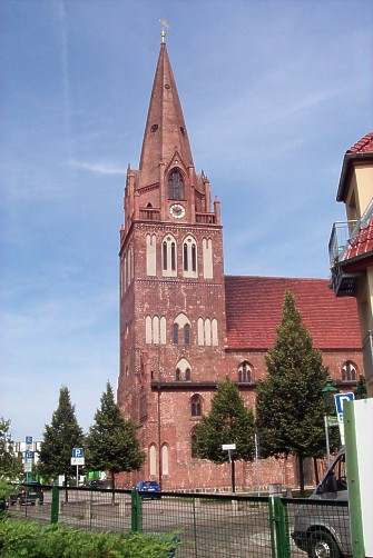 Turm der Maria Magdalenen Kirche Eberswalde