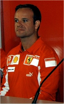 Rubens Barrichello (Ferrari), Fremdfoto aus commons.wikimedia.org.