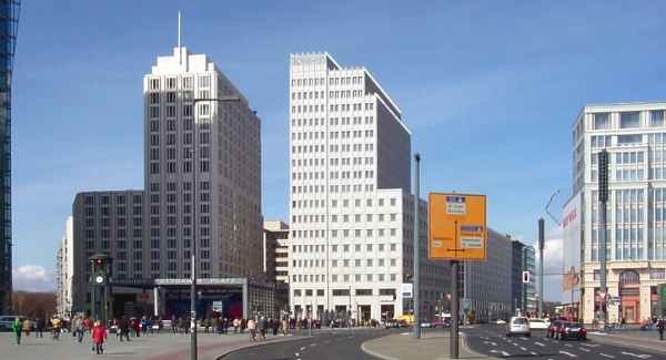Beisheim Center mit dem Hotel Ritz Carlton am Potsdamer Platz