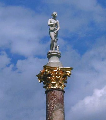 Venus von Medici im Gartenparterre von Sanssouci