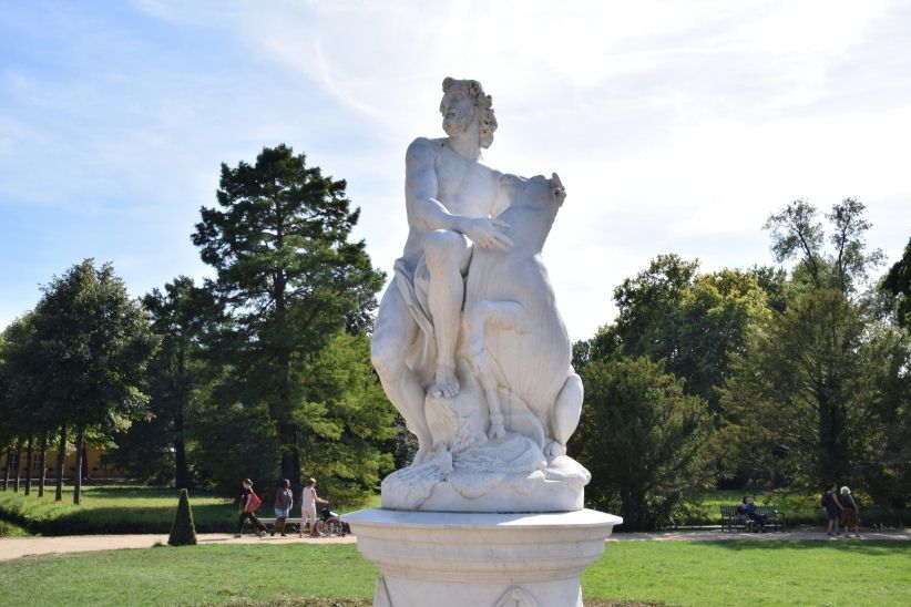 Zeus / Jupiter - Fontänenrondell Sanssouci.