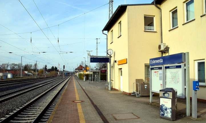 Bahnhof Elsterwerda.