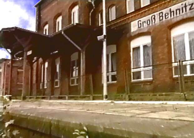Borsig Bahnhof Groß Behnitz bei Nauen - Fremdbild aus Video