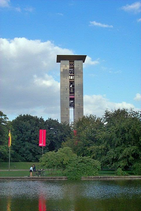 Carillon in Berlin - Großer Tiergarten.