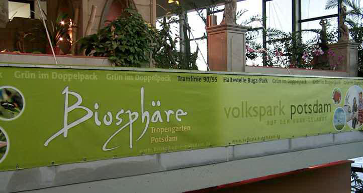 Biosphäre im Volkspark Potsdam - Nähe Pfingstberg.
