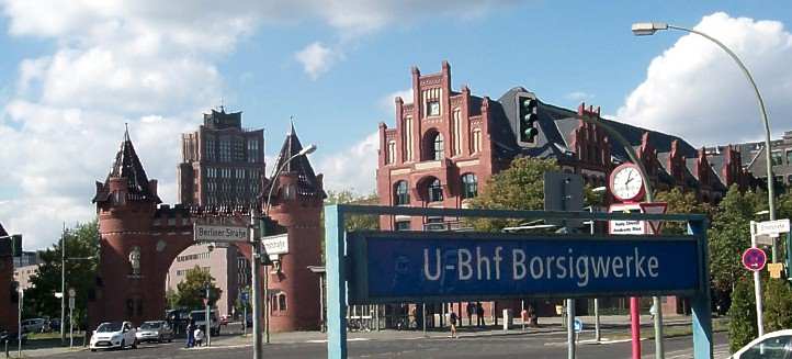 U-Bhf Borsigwerke in Berlin-Tegel / Reinickendorf