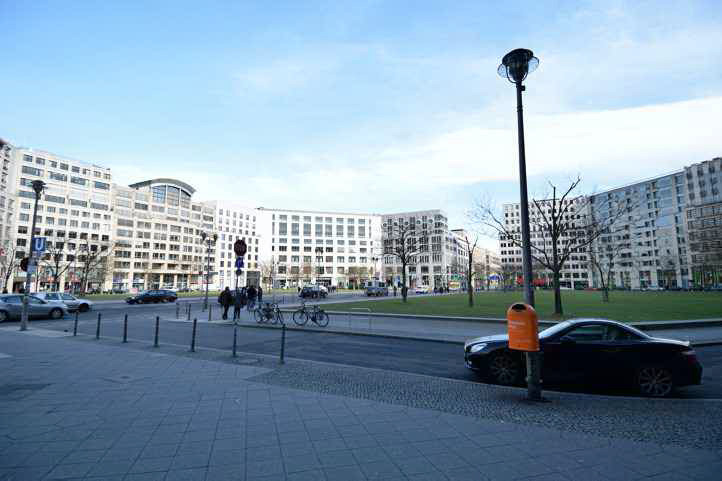 Leipziger Platz am Potsdamer Platz in Berlin