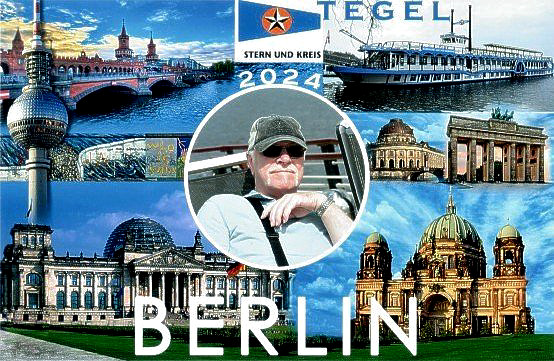 Auf der "Havel Queen" - Postkarte 2024.