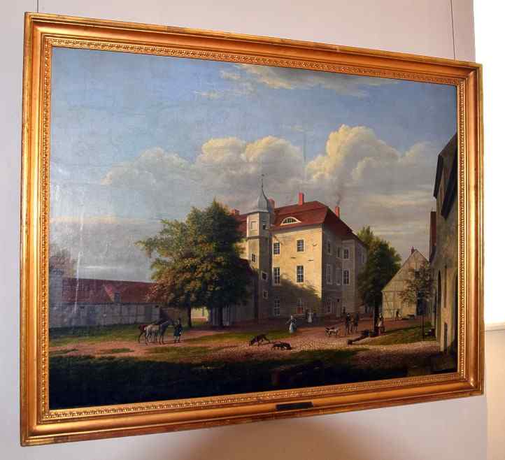 Gemälde Jagdschloss Grunewald.