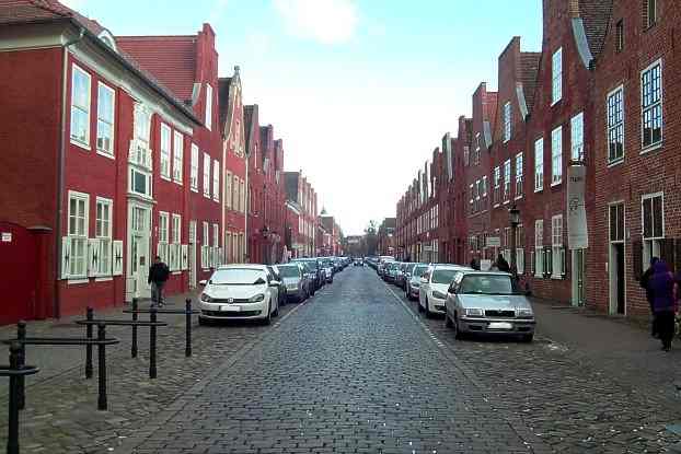 Straße im Nauener Viertel.