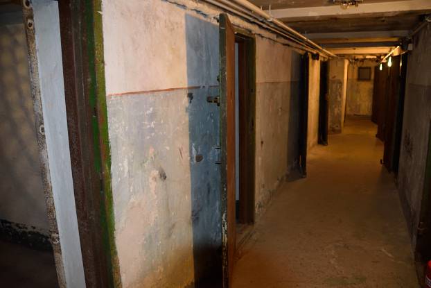 Zellengang im Keller des KGB Gefängnis Leistikowstr.