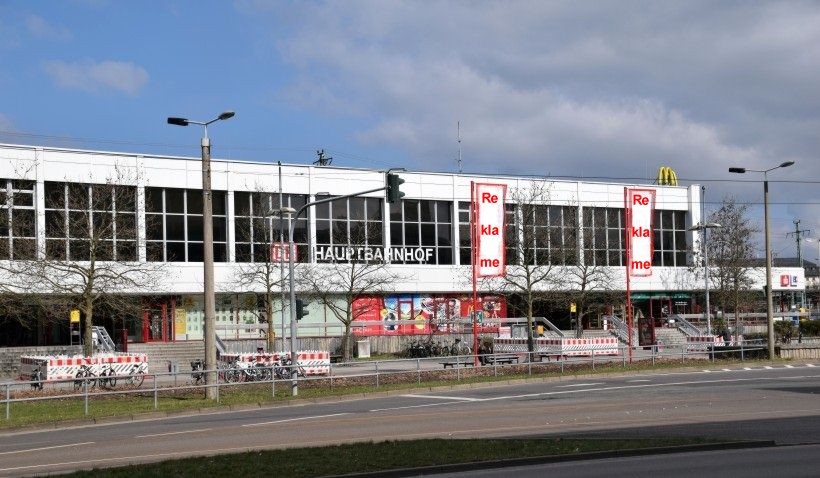 Cottbus Hauptbahnhof.