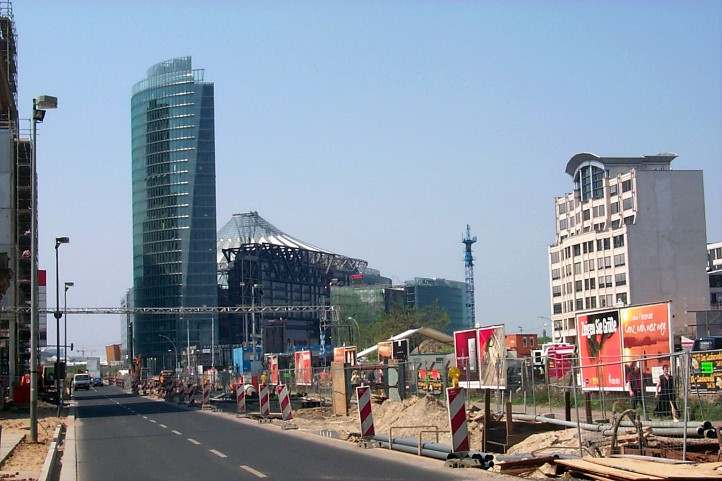 Wiederaufbau des Potsdamer Platzes - Berlin 2000 
