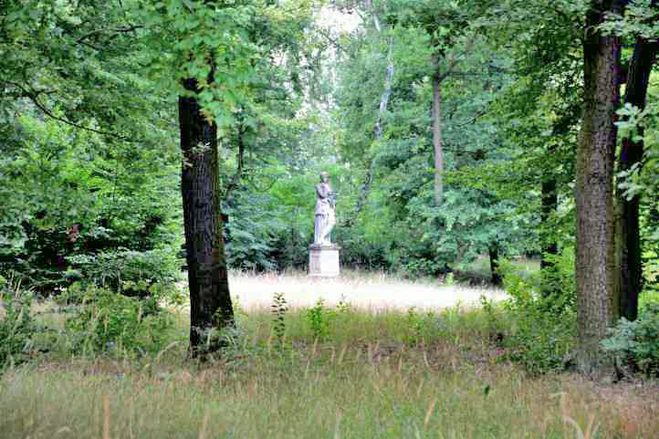 Thusnelda im Schlosspark Sacrow.