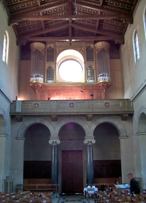In der Friedenskirche Potsdam - Orgelprospekt.
