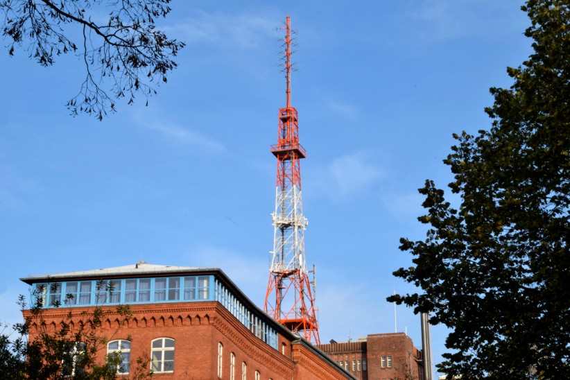 Antennenträger für den UKW-Sender Berlin-Schöneberg.