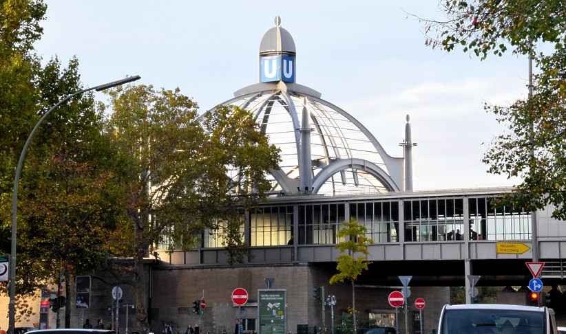 U-Bahnhof Nollendorfplatz in Berlin.