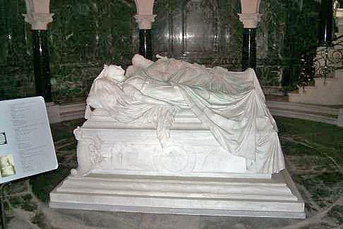 Grabmäler Friedrich III. und Victoria - im Mausoleum