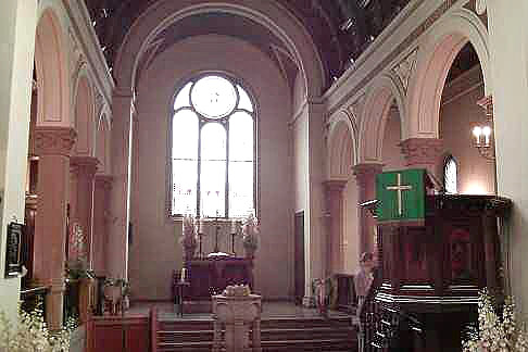 Kirche Bornstedt - Altar