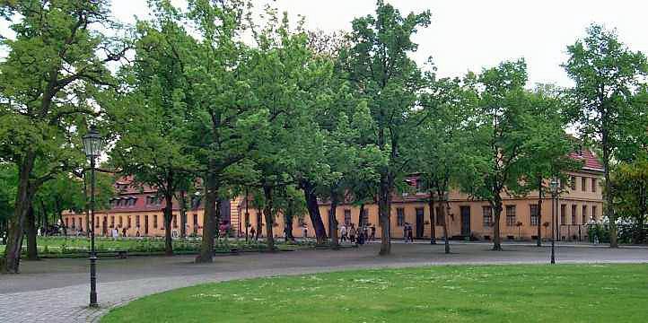 Kleine Orangerie am Schloss Charlottenburg.