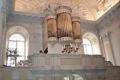 Schlosskirche Koepenick, die Orgel