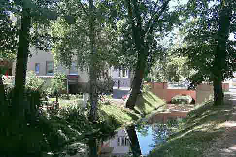 Stadtgraben in Luckau